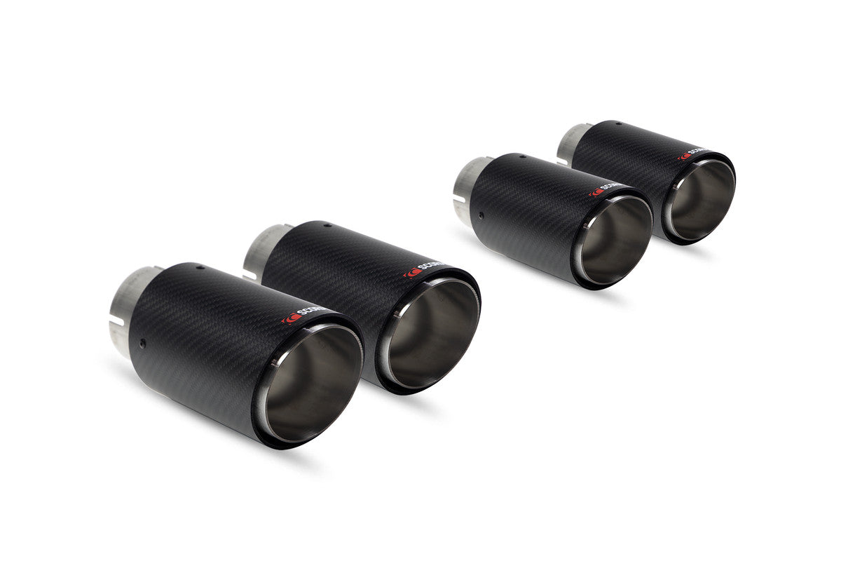 Scorpion Quad 90mm carbon fibre Ascari trim for All Makes Ascari Upgrade Kit - 90ASC4