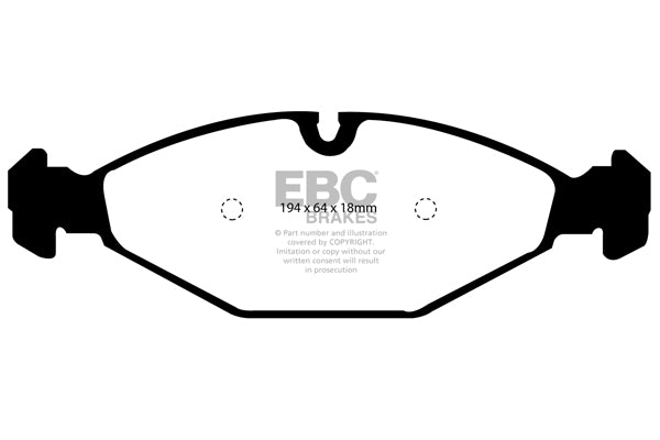 EBC Ultimax Front Brake Pads DP1009