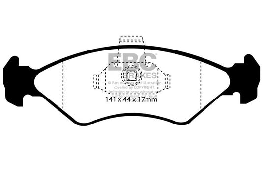 EBC Ultimax Front Brake Pads DP1050
