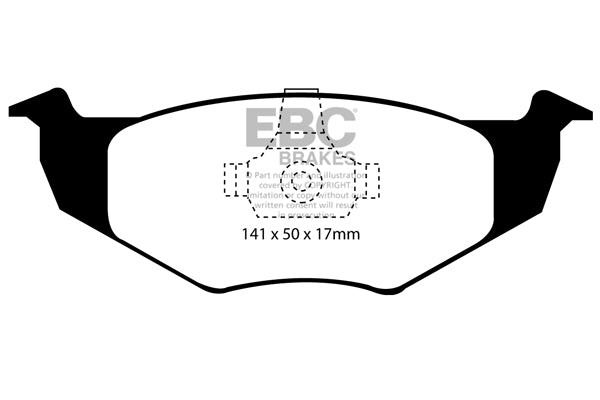 EBC Ultimax Front Brake Pads DP1064
