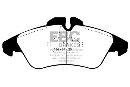 EBC Ultimax Front Brake Pads DP1071/2