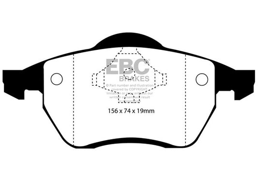 EBC Ultimax Front Brake Pads DP1074