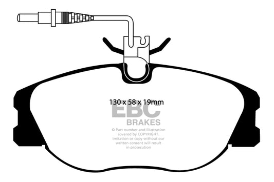 EBC Ultimax Front Brake Pads DP1108