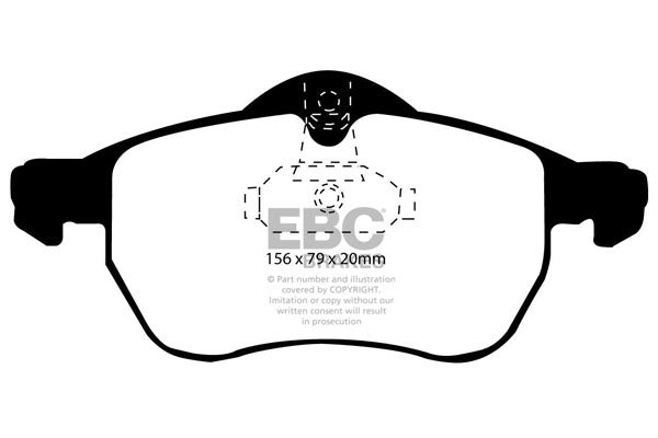 EBC Ultimax Front Brake Pads DP1183