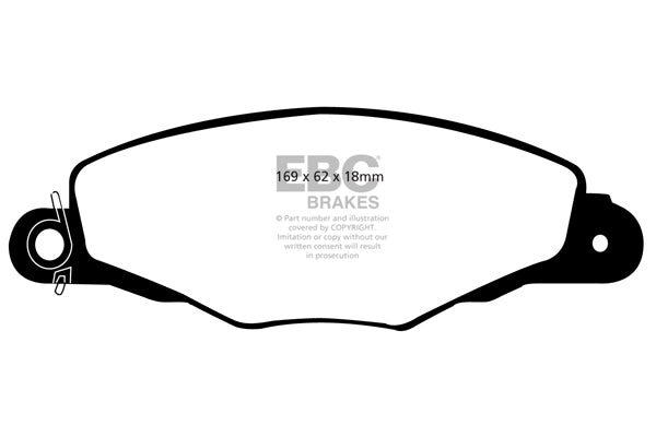 EBC Ultimax Front Brake Pads DP1188/2