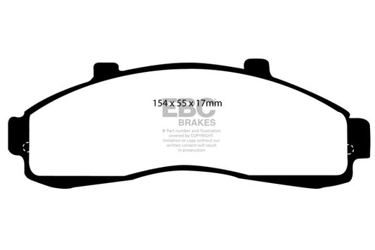 EBC Ultimax Front Brake Pads DP1199