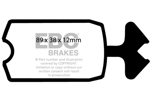 EBC Ultimax Front Brake Pads DP131