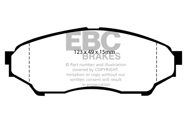 EBC Ultimax Front Brake Pads DP1347