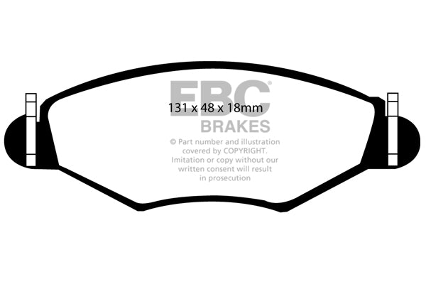 EBC Ultimax Front Brake Pads DP1366
