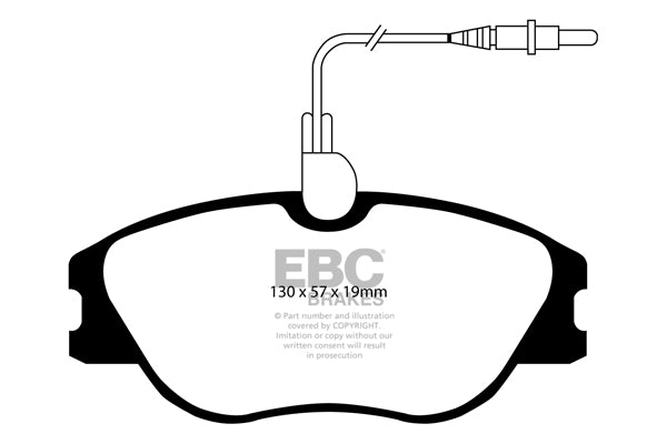 EBC Ultimax Front Brake Pads DP1396