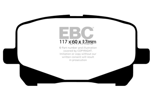 EBC Ultimax Front Brake Pads DP1399
