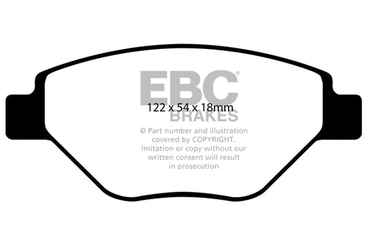 EBC Ultimax Front Brake Pads DP1467