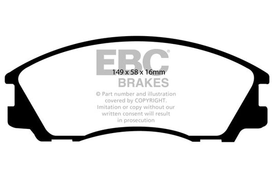 EBC Ultimax Front Brake Pads DP1531