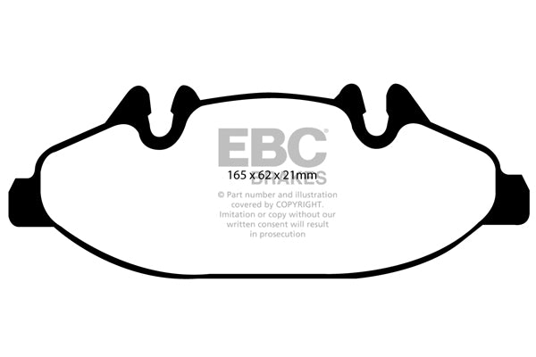 EBC Ultimax Front Brake Pads DP1553
