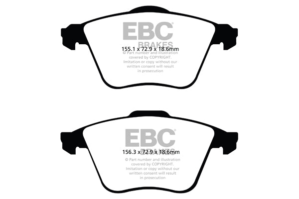 EBC Ultimax Front Brake Pads DP1574