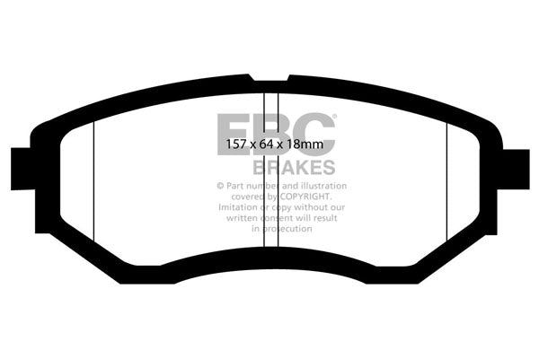 EBC Ultimax Front Brake Pads DP1583