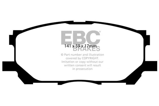 EBC Ultimax Front Brake Pads DP1681