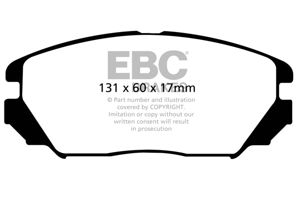 EBC Ultimax Front Brake Pads DP1757