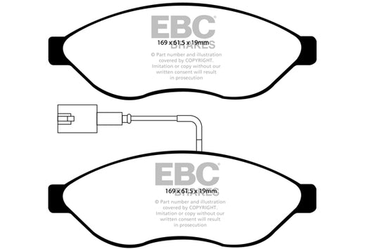 EBC Ultimax Front Brake Pads DP1968