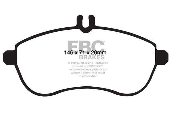 EBC Ultimax Front Brake Pads DP1989