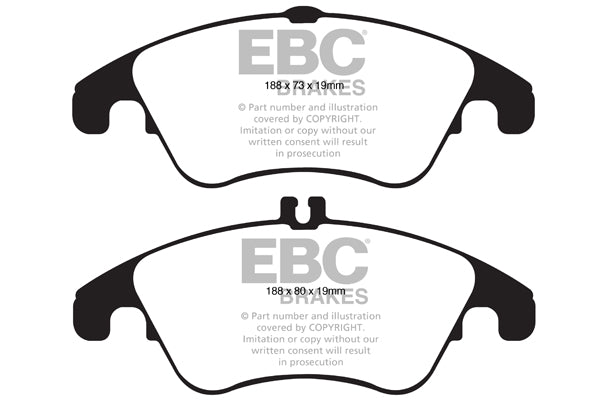 EBC Ultimax Front Brake Pads DP1991