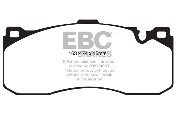 EBC Front Bluestuff NDX Pads for BMW 1 Series (E82 Coupe) 135 3.0 T 302BHP 2011 DP51995NDX