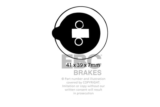 EBC Ultimax Front Brake Pads DP248