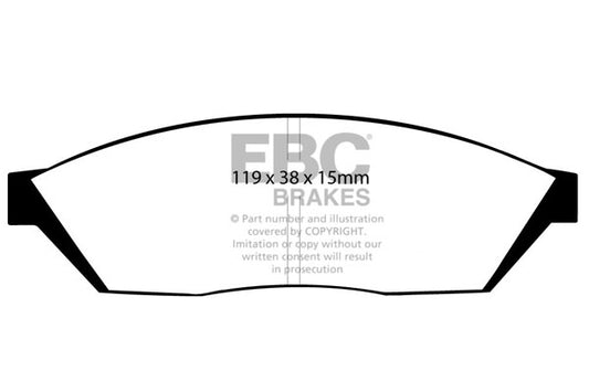 EBC Ultimax Front Brake Pads DP374