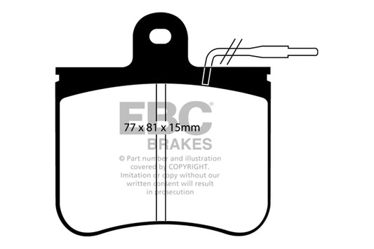 EBC Ultimax Front Brake Pads DP406