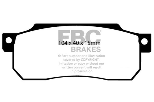 EBC Ultimax Front Brake Pads DP529