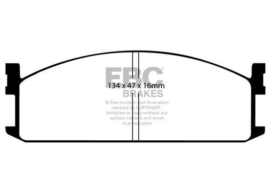EBC Ultimax Front Brake Pads DP535
