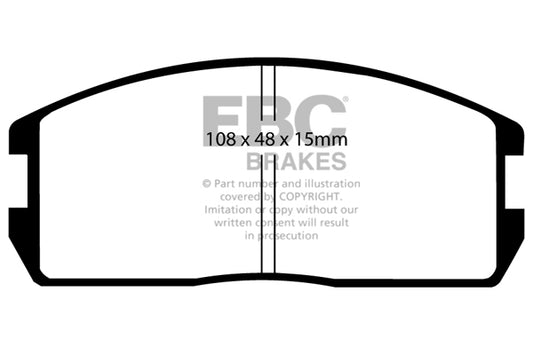 EBC Ultimax Front Brake Pads DP537