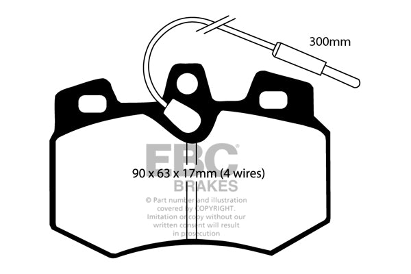 EBC Ultimax Front Brake Pads DP575/4