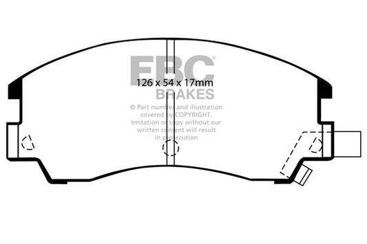 EBC Ultimax Front Brake Pads DP582