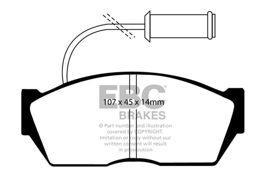 EBC Ultimax Front Brake Pads DP606