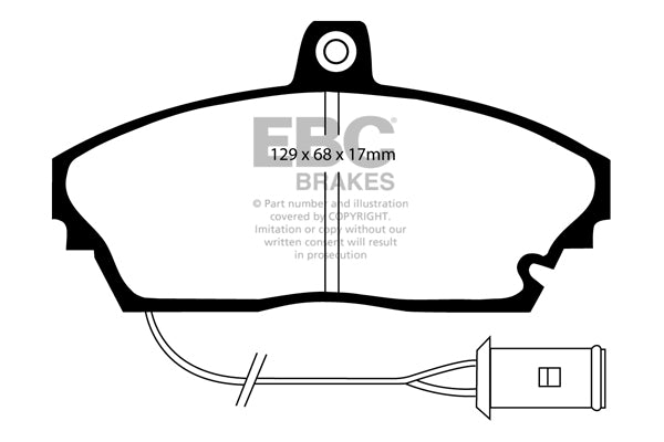 EBC Ultimax Front Brake Pads DP643