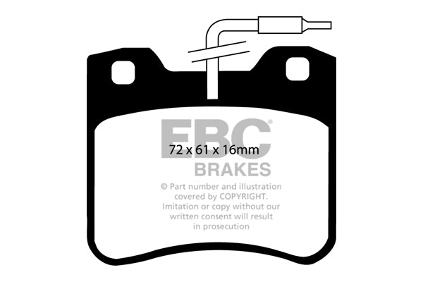 EBC Ultimax Front Brake Pads DP656