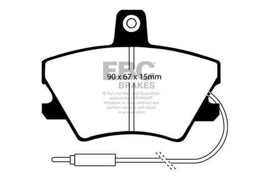 EBC Ultimax Front Brake Pads DP668