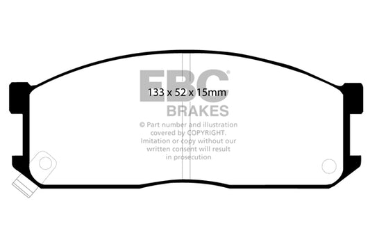 EBC Ultimax Front Brake Pads DP683