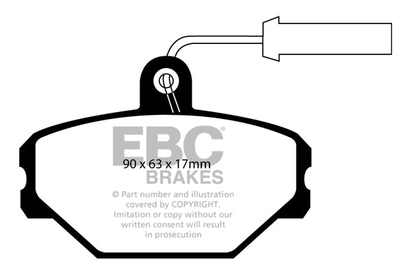 EBC Ultimax Front Brake Pads DP718