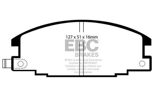 EBC Ultimax Front Brake Pads DP746