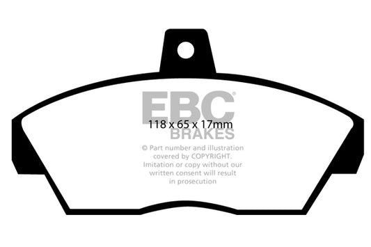EBC Ultimax Front Brake Pads DP810