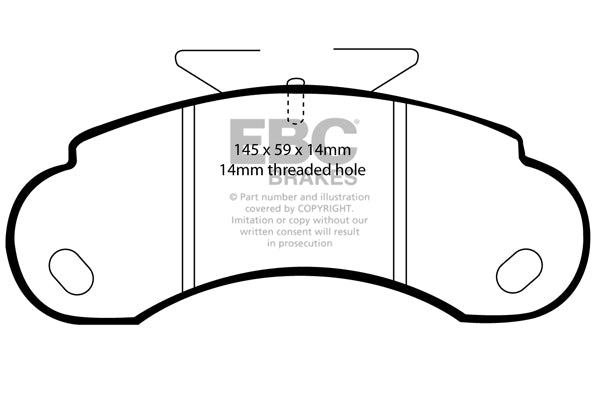 EBC Ultimax Front Brake Pads DP832