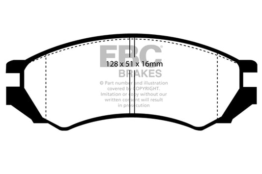 EBC Ultimax Front Brake Pads DP839