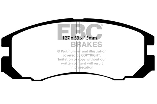 EBC Ultimax Front Brake Pads DP847