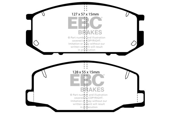 EBC Ultimax Front Brake Pads DP877