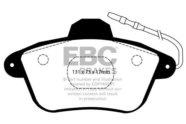 EBC Ultimax Front Brake Pads DP882/2