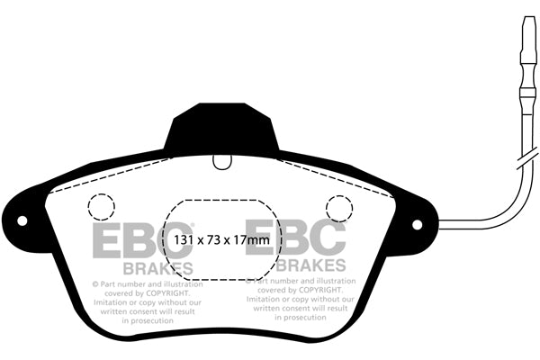 EBC Ultimax Front Brake Pads DP882