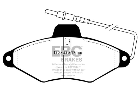 EBC Ultimax Front Brake Pads DP942