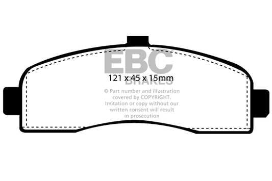 EBC Ultimax Front Brake Pads DP946